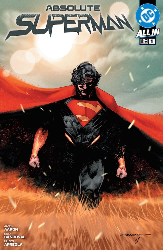 Cover of DC Comics' Absolute Superman #1 - From the DC Website