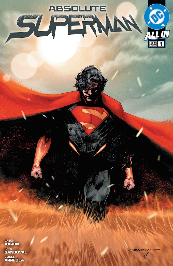 Absolute Superman #1 Cover from DC Comics - october 2024