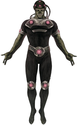 Brainiac as depicted on a variant cover of Action Comics #1064 (June 2024).
Art by Ariel Colón. - via Wikipedia