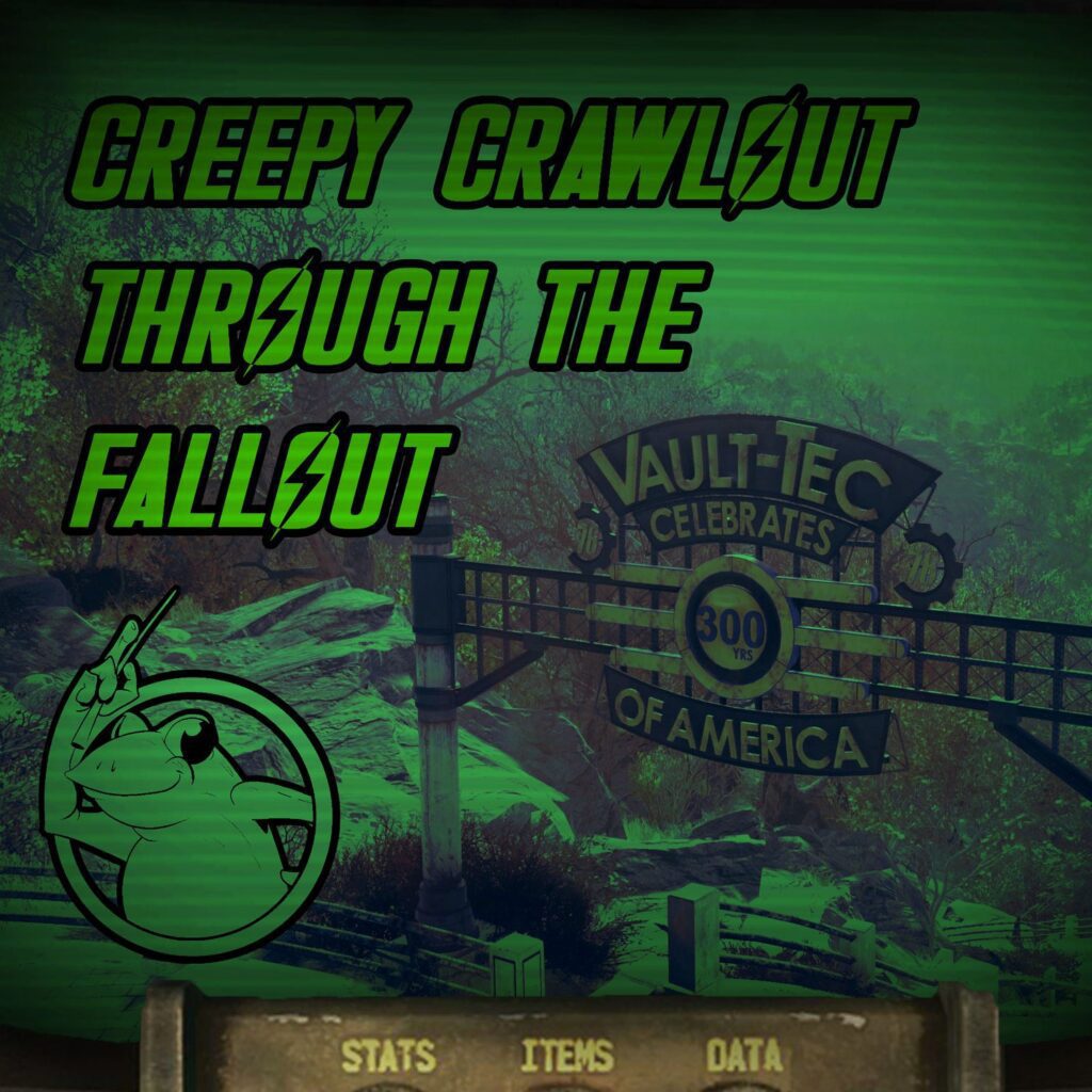 The show cover of a Supernatural Selection episode about Cryptids in Fallout.