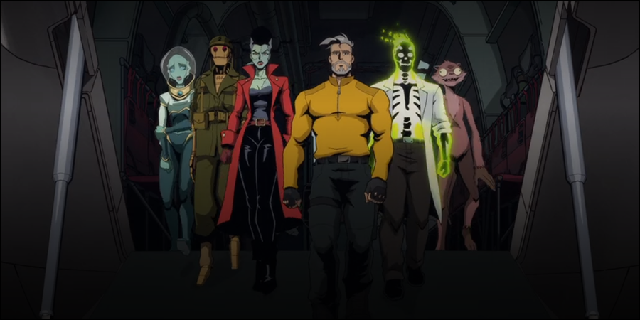 Screenshot from Creature Commandos S1E1