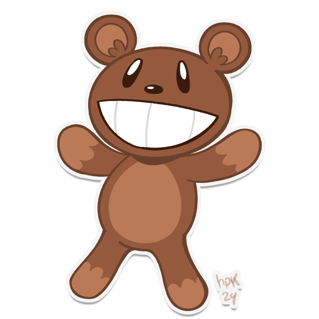 Full Body Reference of Shmoofy the Bear