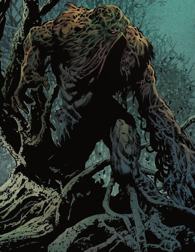 Perkins and Spicer do a fantastic job giving Swamp Thing and the world of plants visual texture