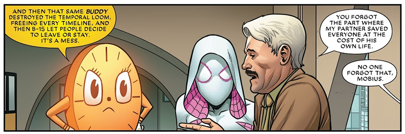 It's strange to consider that Miss Minutes in canon to Marvel Comics now.

From TVA #1 (2025)