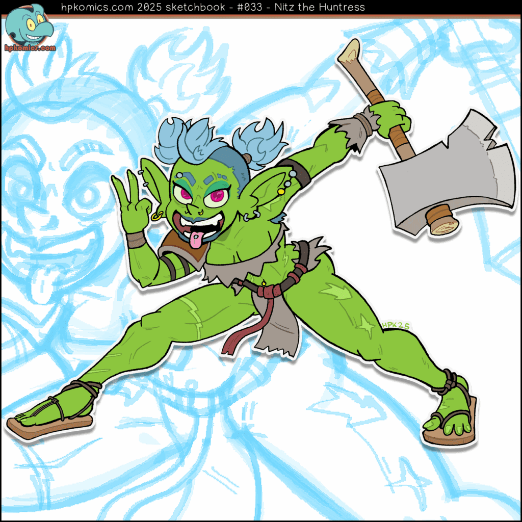 Illustration of Nitz the Goblin