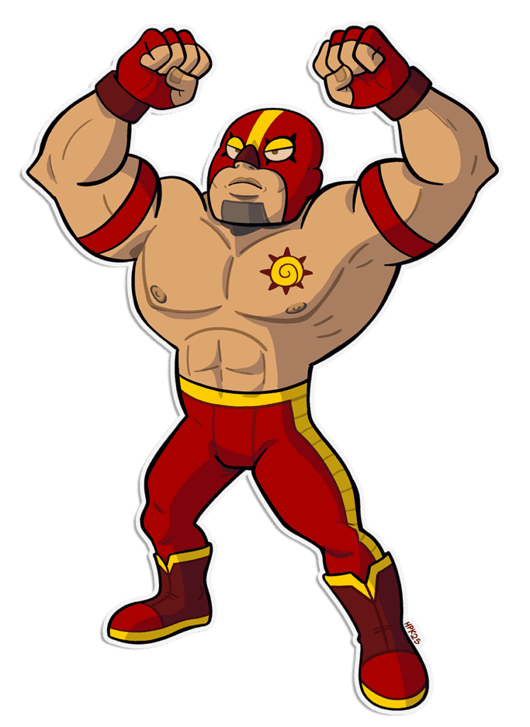 Domingo "Sol" Cruz, a luchador