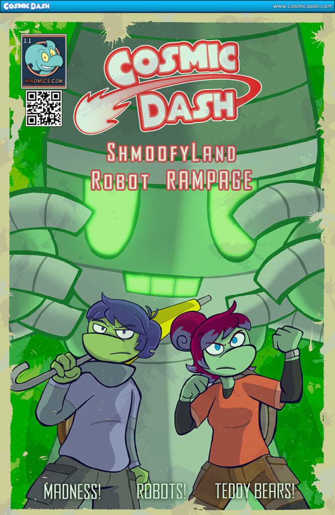 Cover for Cosmic Dash: Shmoofyland Robot Rampage