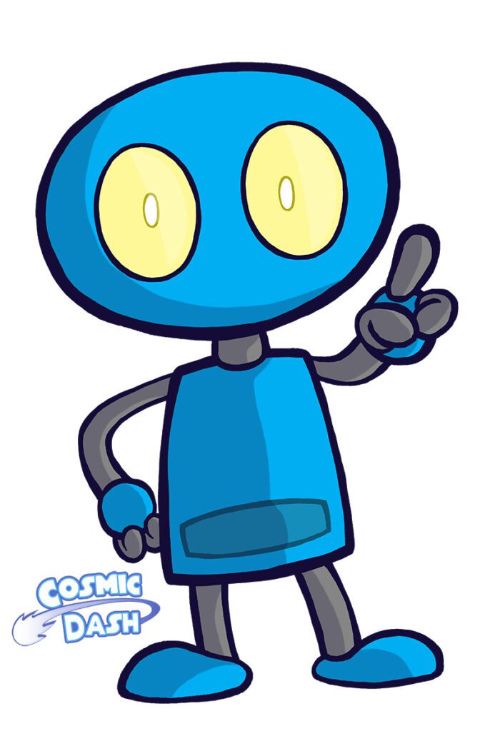 Blu pointing