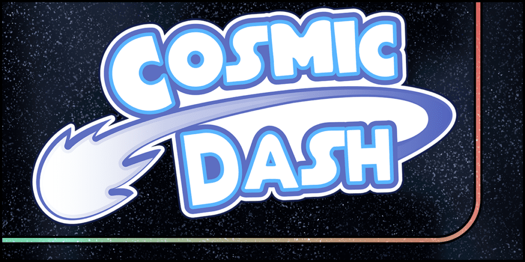 Cosmic Dash header, update for 2026