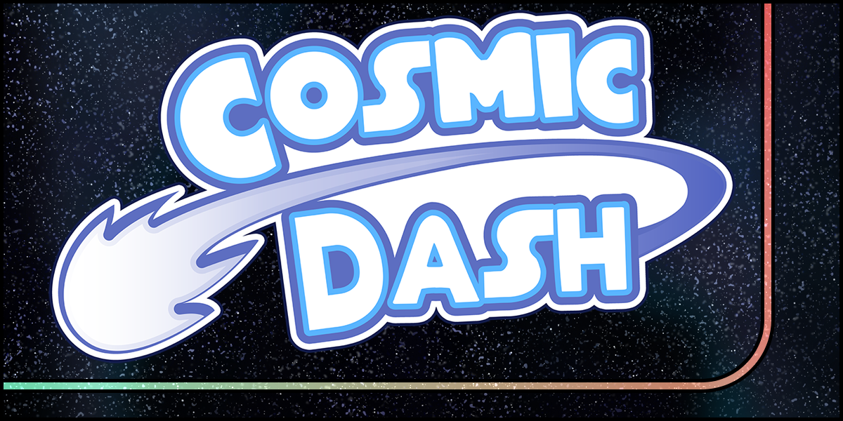 Cosmic Dash header, update for 2026