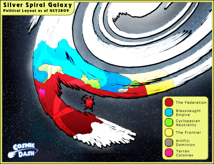 Galaxy Political Map