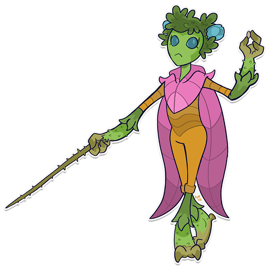 The Root Mother, my own character.