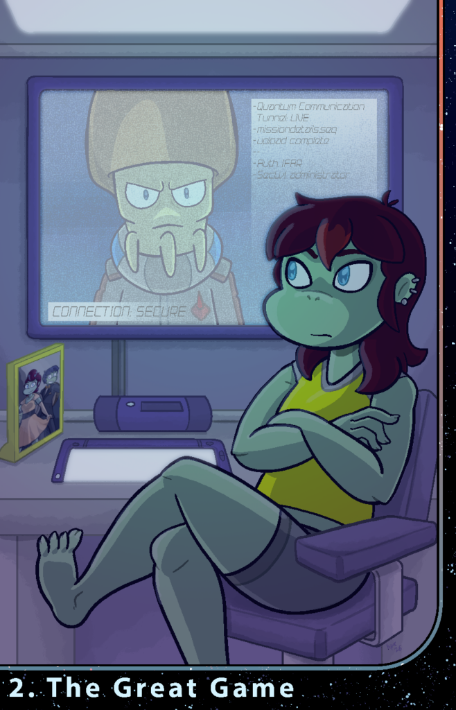 Cosmic Dash: The Swarm: Chapter 2 Cover Image