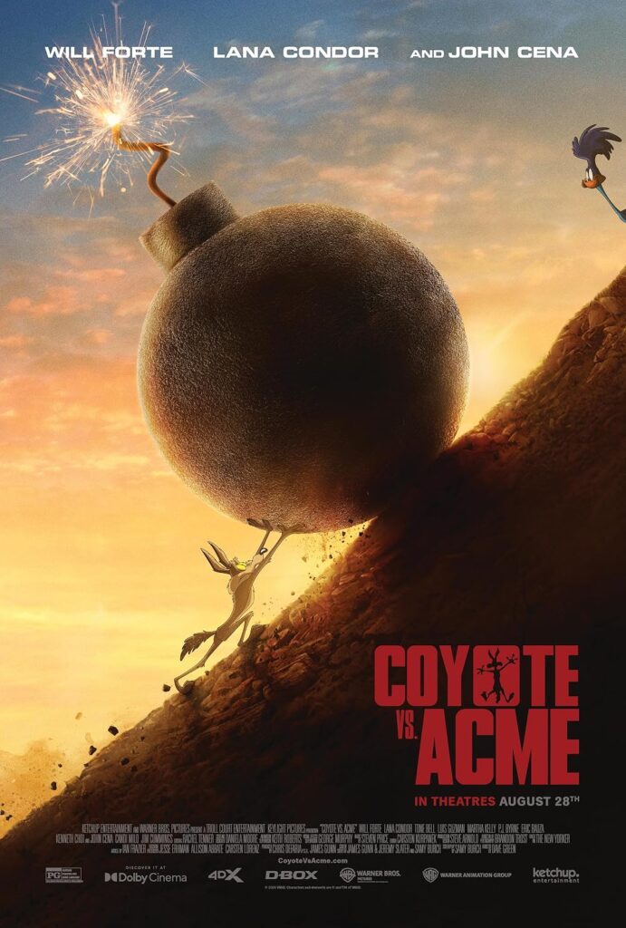 Poster for Coyote vs. ACME from IMDB.