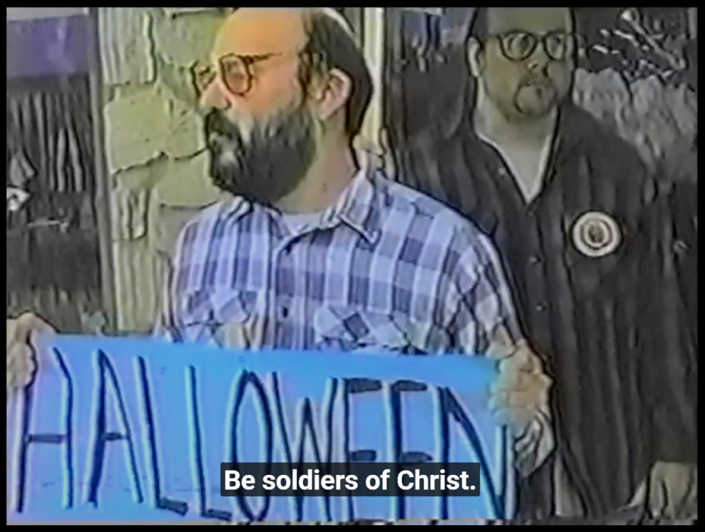 Screenshot from the WNUF Halloween Special (2013)
