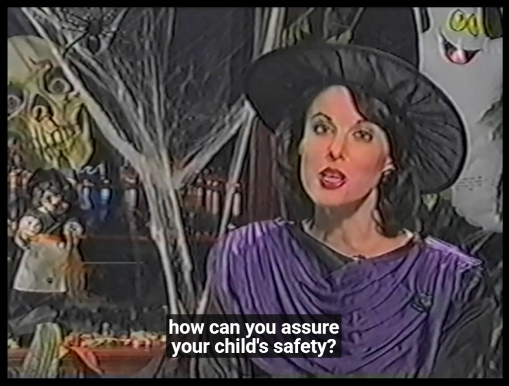 Screenshot from the WNUF Halloween Special (2013)