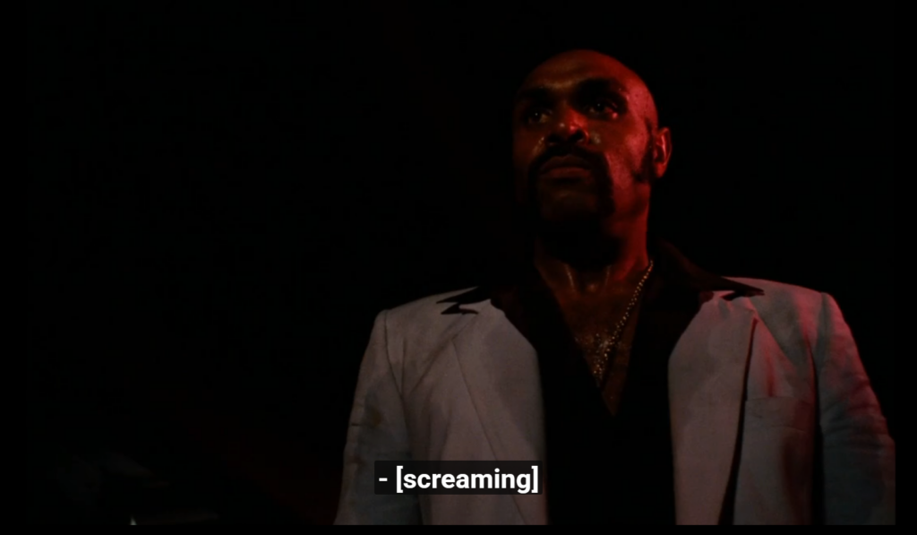 A screenshot from Demons (1985)