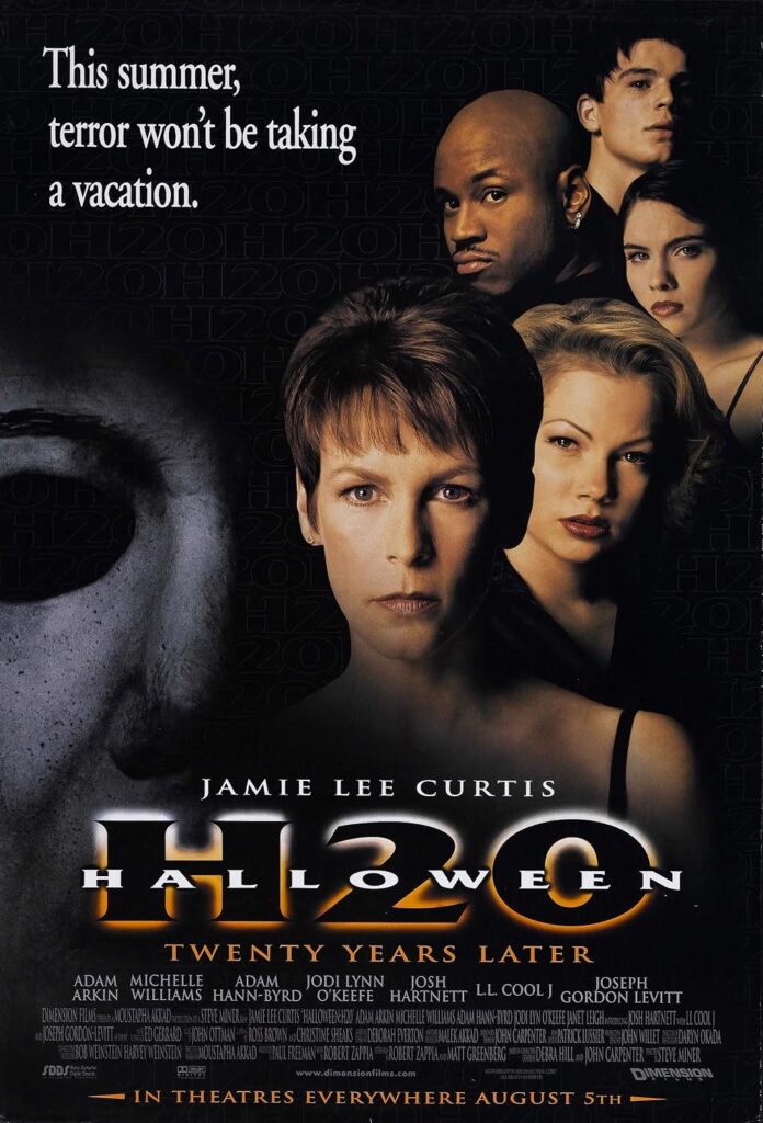 Poster for Halloween H20: 20 Years Later from IMDB.