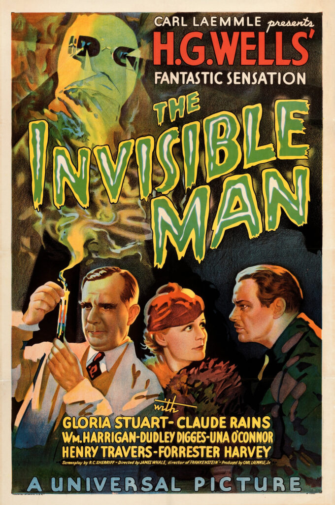 Poster for The Invisible Man (1933) from IMDB
