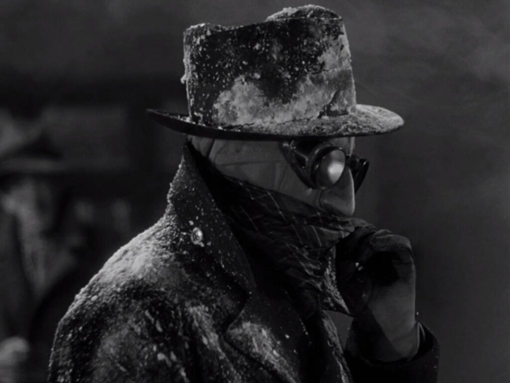 Screenshot from The Invisible Man (1933) from IMDB