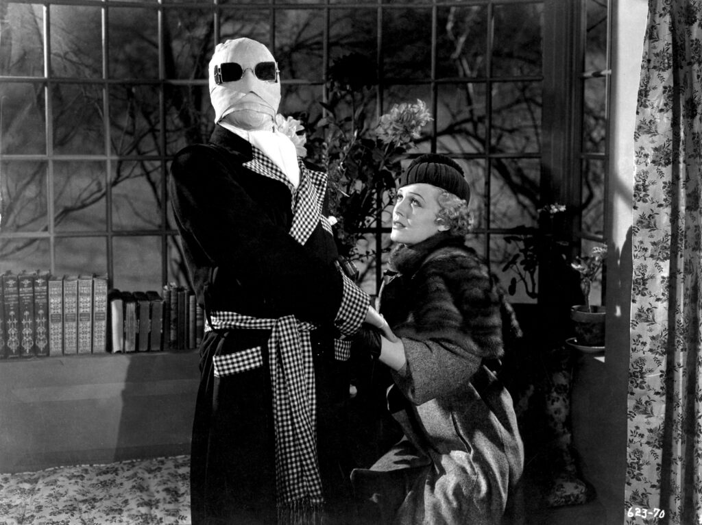 Screenshot from The Invisible Man (1933) from IMDB