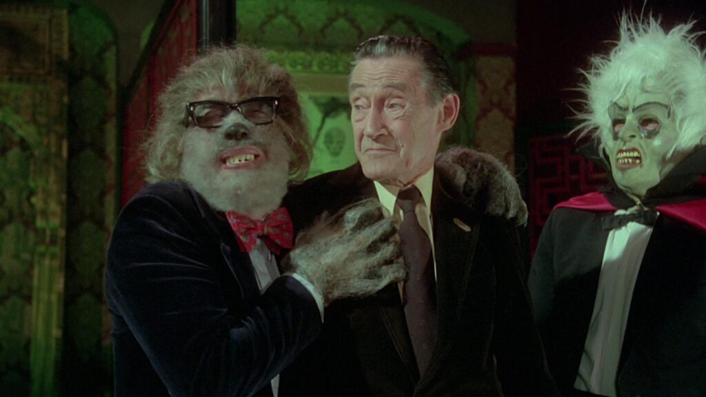 A still featuring a werewolf from The Monster Club (1981) via IMDB