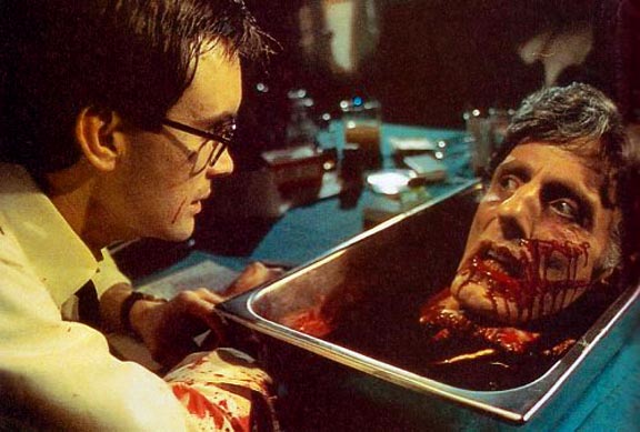 A still from Re-Animator (1985) from IMDB