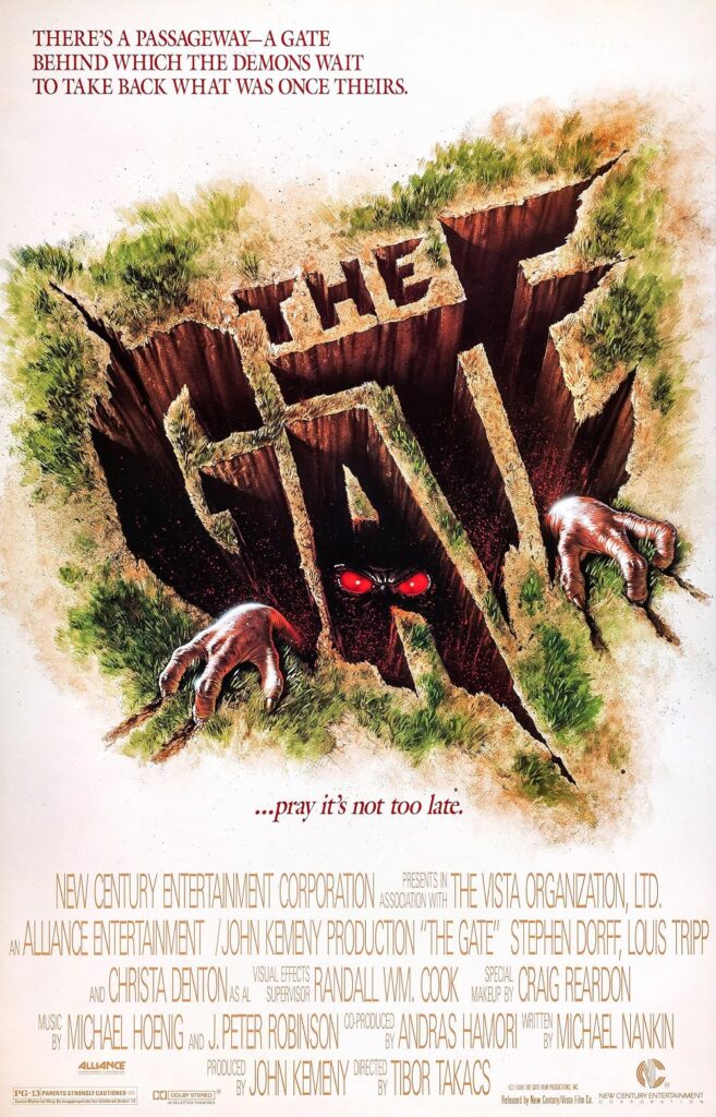 Poster for The Gate (1987) from IMDB